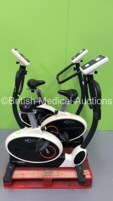 3 x Bremshey BE7 Exercise Bikes