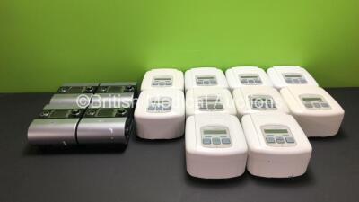 Job Lot Including 10 x Devilbiss Healthcare Sleepcube Standard CPAP Units and 4 x ResMed S9 Autoset CPAP Units *22152011065, 23101014238,22161215882, 23121418336, IK011160, IK012152, IK012229, ISO11827, IK006858, IK001702, IN006158, IK011648, IK012230 and