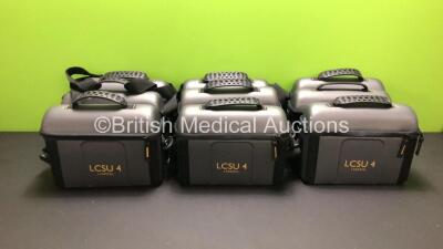 9 x Laerdal LCSU 4 Carry Cases (1 x Missing Strap)