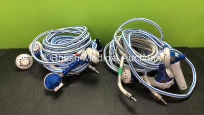 10 x Entonox Hoses with Valves *W*