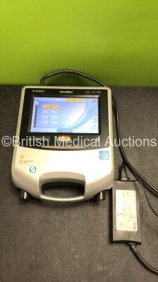 Fukuda Denshi ResMed Astral 150 Touchscreen Ventilator *Software Version SX544-0601* Total Machine Hours 17028 Hours with 1 x AC Power Supply in Carry Bag (Powers Up) *Mfd 2018* - 2