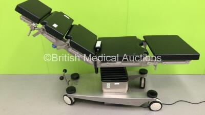 Trumpf IRD54 Electric Operating Table with Cushions and Controller (Powers Up) *S/N 001-120657*