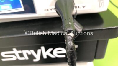 Stryker Stack Trolley Including Vision Medical Monitor (Not Power Tested Due to No Power Supply),Stryker 1288 HD High Definition Camera Control Unit, Stryker 1288HD Camera Head (Camera Damaged - See Pictures), Stryker SDC3 HD Information Management System - 4