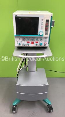 Stephan Stephanie Ventilator on Stand with Hoses - Running Hours 42169 (Powers Up with Blank Screen - See Pictures) *S/N S03511001444*