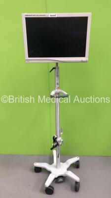 Stryker Vision Elect HDTV Surgical Viewing Monitor on Stand (Unable to Power Test Due to No Power Supply) *S/N VEH269K0019*