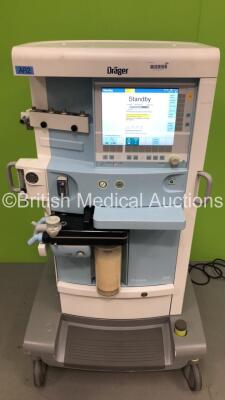 Drager Primus Infinity Empowered Anaesthesia Machine Software Version - 4.50.00 Operating Hours - Ventilator 387 - Mixer 20015 with Hoses (Powers Up) *S/N ASFB-0064* **Mfd 2014**