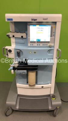 Drager Primus Infinity Empowered Anaesthesia Machine Software Version - 4.50.00 Operating Hours - Ventilator 988 - Mixer 26688 with Hoses (Powers Up) *S/N ASFB-0074* * **Mfd 2014**