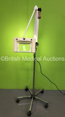 Brandon Medical Optica388M Patient Examination Lamp on Stand (Powers Up)