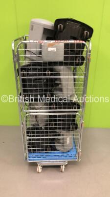 Cage of 8 x AirSep NewLife Oxygen Concentrators (Cage Not Included)