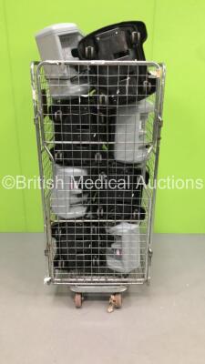 Cage of 8 x AirSep NewLife Oxygen Concentrators (Cage Not Included)