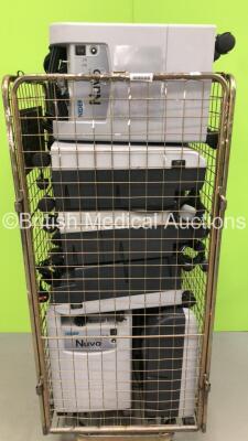 Cage of 14 x Nidek Mark 5 Nuvo Lite 3 Oxygen Concentrators (Cage Not Included)