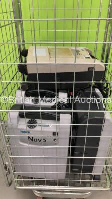 Cage of 6 x Nidek Mark 5 Nuvo Lite 3 Oxygen Concentrators (Cage Not Included)