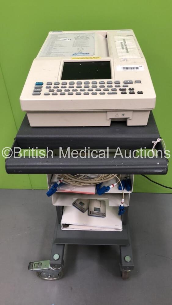 Spacelabs Ecg Machine Spacelabs Burdick Eclipse 850 ECG Machine on Stand with 10 Lead ECG ...