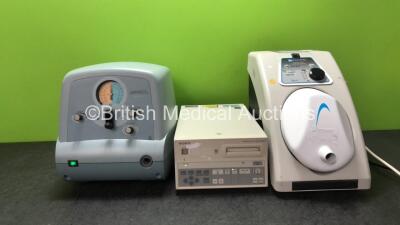 Mixed Lot Including 1 x Respironics Cough Assist Unit, 1 x Sony DKR-700P Digital Still Recorder and 1 x ConMed System 1200 Smoke Evacuator Unit (All Power Up)