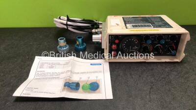 Pneupac babyPAC Ventilator with 2 x Hoses and 2 x Diaphragm Exhalation Valves