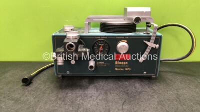 Blease Medical Manley MP3 Ventilator