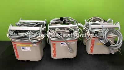 6 x Huntleigh Model AC600/UK Flowtron Universal Pumps (All Power Up) *SN 507041614, 507055973, 507030836, 507032454, 507037826, 507032314*