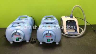 Mixed Lot Including 4 x Medix Econoneb Nebulizers (All Power Up) 1 x Fisher & Paykel Airvo 2 Humidifier Unit with 1 x Breathing Tube (Powers Up) *SN 2100218169, N/A, N/A, N/A,N/A*