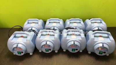 8 x Medix Econoneb Nebulizers *SN M2005234C02, M2008237060, 31247035, M2008054108, M2006548168, N/A, N/A, N/A, N/A*