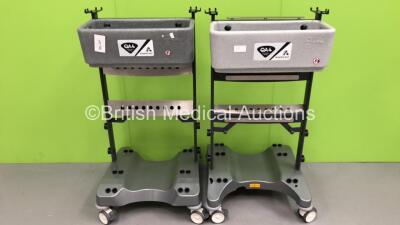 2 x Anetic Aid QA4 Accessories Trolleys