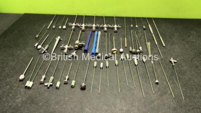 Job Lot of Mixed Arthroscopy Instruments