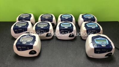 Job Lot Including 5 x ResMed Autoset Spirit II CPAP Units, 2 x ResMed Escape II CPAP Units and 3 x ResMed Escape CPAP Units (All Power Up)