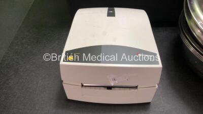 Mixed Lot Including Intermec Easycoder C4 Unit (Untested Due to No Power Supply),1 x Cardiomems Patient Electronics System with 1 x AC Power Supply (Powers Up) and 4 x Surgical Dishes - 3