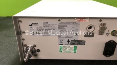 Stryker 40L High Flow Insufflator Unit (Powers Up) *SN 0710CE397* - 2