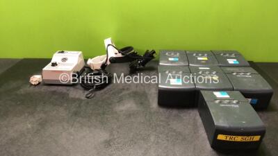 Mixed Lot Including 1 x Keeler Dualite Ophthalmoscope (Untested Due to Foreign Plug) 7 x Respironics REMstar Plus