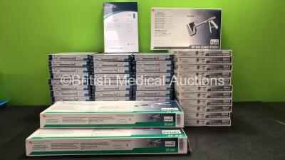 Job Lot of Surgical Accessories Including 34 x Boston Scientific Ingevity MRI Ref 7742 59cm Pace / Sense Leads, 3 x Ethicon Endo Surgery Ref PPH01 Instruments for Prolapse and Hemorrhoids, 12 x Ethicon Endo Surgery Ref TL90 Proximate Reloadable Linear Sta