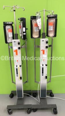 2 x Smiths Medical Level 1 System 1000 Fluid Warming Units on Stands (Both Power Up) *S/N 2001-0038*