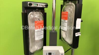 2 x Smiths Medical Level 1 System 1000 Fluid Warming Units on Stands (Both Power Up) *S/N 2001-0038* - 5