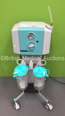 Cheiron Victoria Quick Clear Surgical Suction Pump on Stand with 2 x Suction Cups (Powers Up) *S/N V14040*