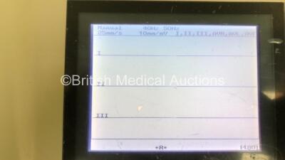 GE MAC 1200 ST ECG Machine on Stand (Powers Up) - 3