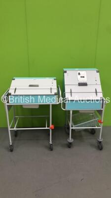 2 x Bristol Maid Drug Cabinets