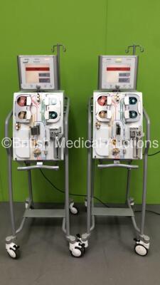 2 x Edwards Lifescience Aquarius Dialysis Machines Software Version 5 (Both Power Up)