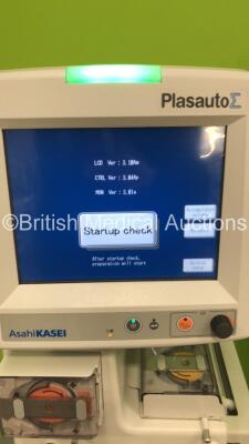 2 x Asahi Kasei Plasauto E Continuous Renal Replacement Therapy (CRRT) Systems LCD Version 3.10Am / CRTL Version 3.04Ap / MON Version 3.01a (Both Power Up) - 3