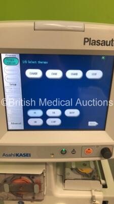 2 x Asahi Kasei Plasauto E Continuous Renal Replacement Therapy (CRRT) Systems LCD Version 3.10Am / CRTL Version 3.04Ap / MON Version 3.01a (Both Power Up) - 11