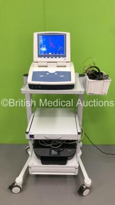 Smart Medical FMS FinoMeter Pro Model 1 on Stand with Accessories and Printer (Powers Up) *S/N FM.1.MU.00802*