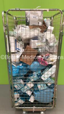 Mixed Cage Including Ambulance Uniforms, Surgical Face Masks and BD Emerald Syringes (Cage Not Included - Out of Date)