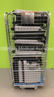 Cage of 13 x Nidek Mark 5 Nuvo Lite 3 Oxygen Concentrators (Cage Not Included)