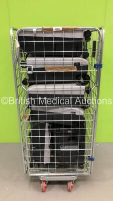 Cage of 13 x Nidek Mark 5 Nuvo Lite 3 Oxygen Concentrators (Cage Not Included)