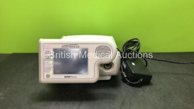 Philips Respironics BiPAP Focus with 1 x AC Power Supply (Powers Up with Damaged Power Supply-See Photo)