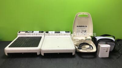 Mixed Lot Including 2 x Seca Alpha Scales, 1 x Philips Respironics Porta Neb Nebulizer (Powers Up) 1 x Philips Respironics Innospire Mini with 1 x AC Power Supply (Powers Up)