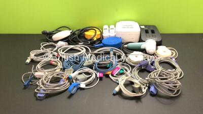 Mixed Lot Including 1 x Cadex SMart Two+ Conditioning Charger with Capacity Check, 1 x DevilBiss SleepCube AutoPlus CPAP, 2 x Welch Allyn Braun Thermoscan Pro 6000 Thermometers with Bases, 1 x Dual Electrosurgical Diathermy Footswitch (Missing Connector),