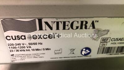 Integra Cusa Excel + Electrosurgical Unit with Footswitch (Powers Up) - 5