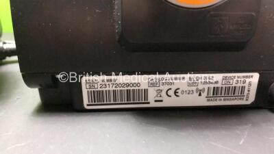 4 x ResMed Airsense 10 Autoset CPAP Units with 2 x AC Power Supplies (All Power Up, 3 with Missing Side Covers - See Photos) *23171436964, 23191629043, 23172029000 and 23191591790* - 8