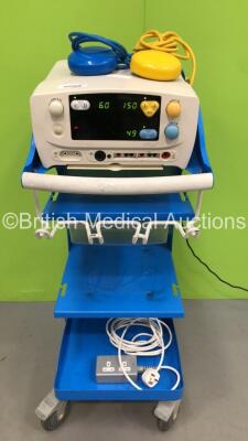 Eschmann TD830 Electrosurgical / Diathermy Unit on Stand with 2 x Footswitches (Powers Up)