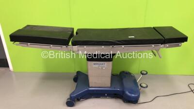 Maquet Alphaclassic Hydraulic Operating Table with Cushions (Hydraulics Tested Working)