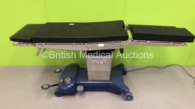 Maquet Alphaclassic Hydraulic Operating Table with Cushions (Hydraulics Tested Working - Missing 1 x Leg Cushion)